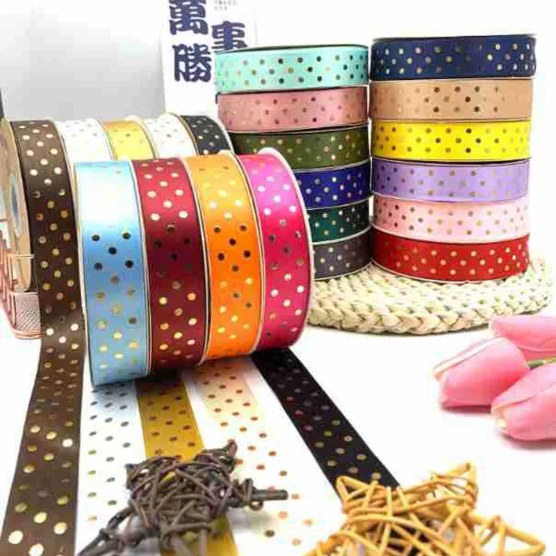 Supplier Accept Customized Colorful Gift Ribbon High Quality Wholesale China 100% Polyester Satin Ribbon Ribbon SPOOL Wedding