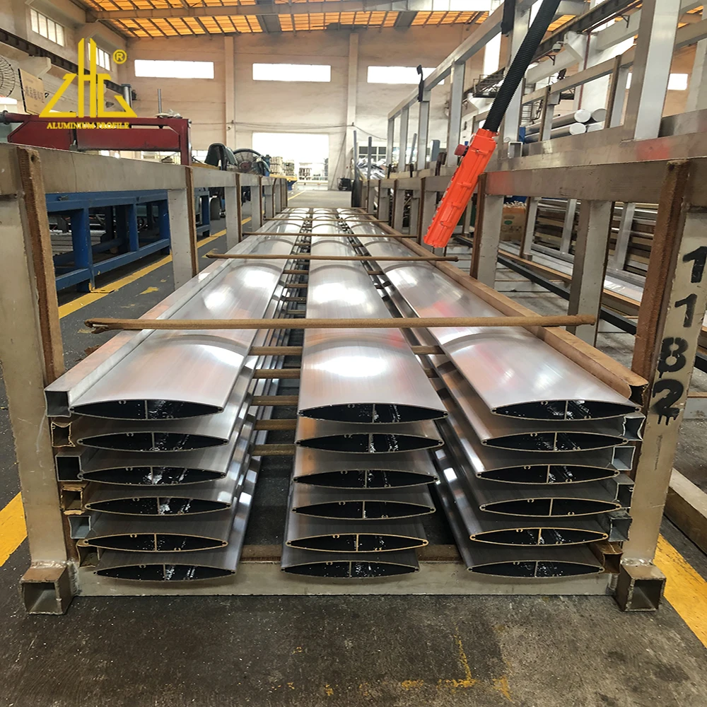 Powder Coating Wooden Grain Pergola Aluminium Shutter Profile Aluminum Louver Profile Factory Extrusion