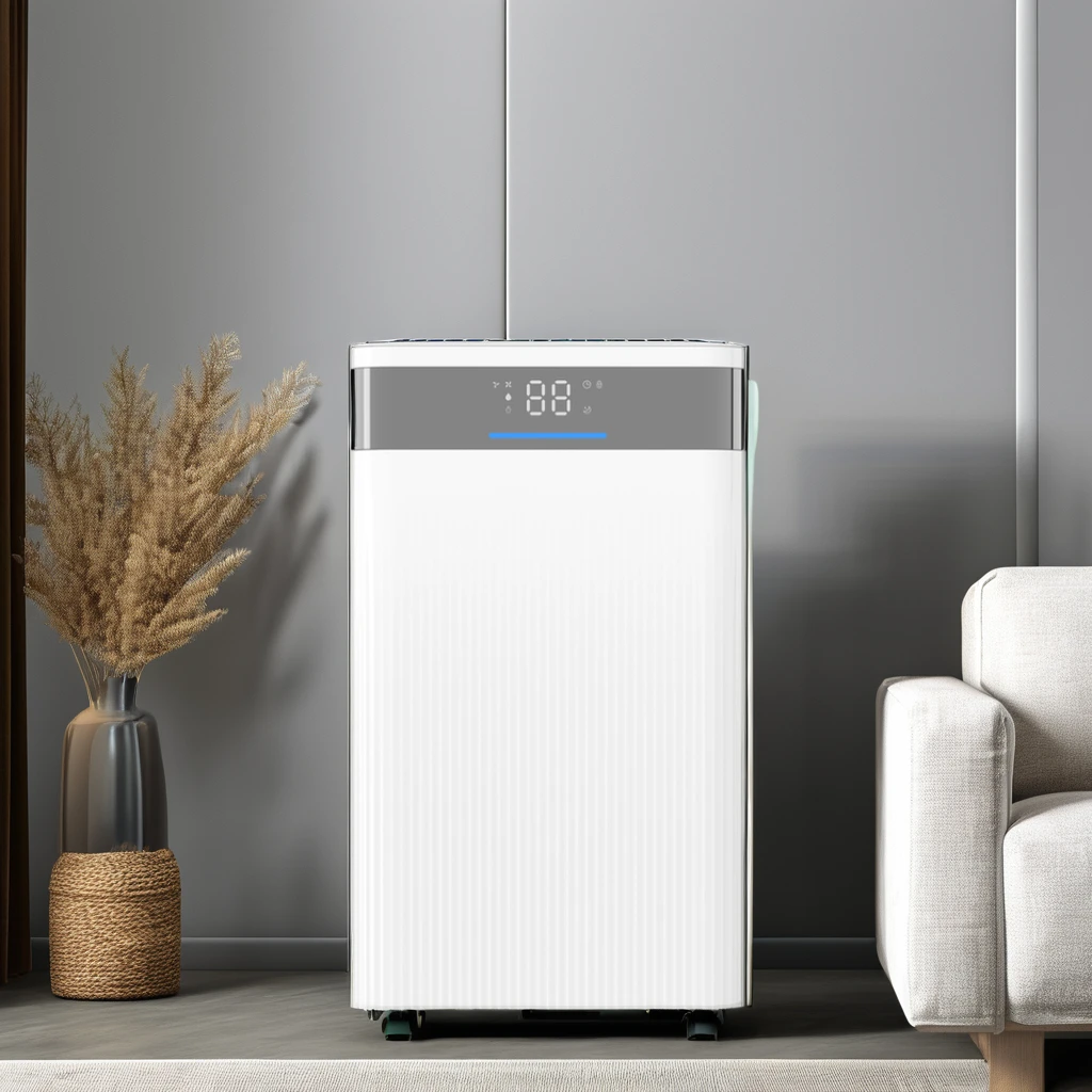 2024 New Lanch luxury  moveable small mini dehumidifier 12L capacity  wifi ion function 2L water tank 24hr timer