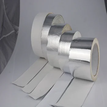 Best Moisture Barrier Waterproof Repair Packing Aluminum Foil Tape High Temp Foil Dryer Vent Tape