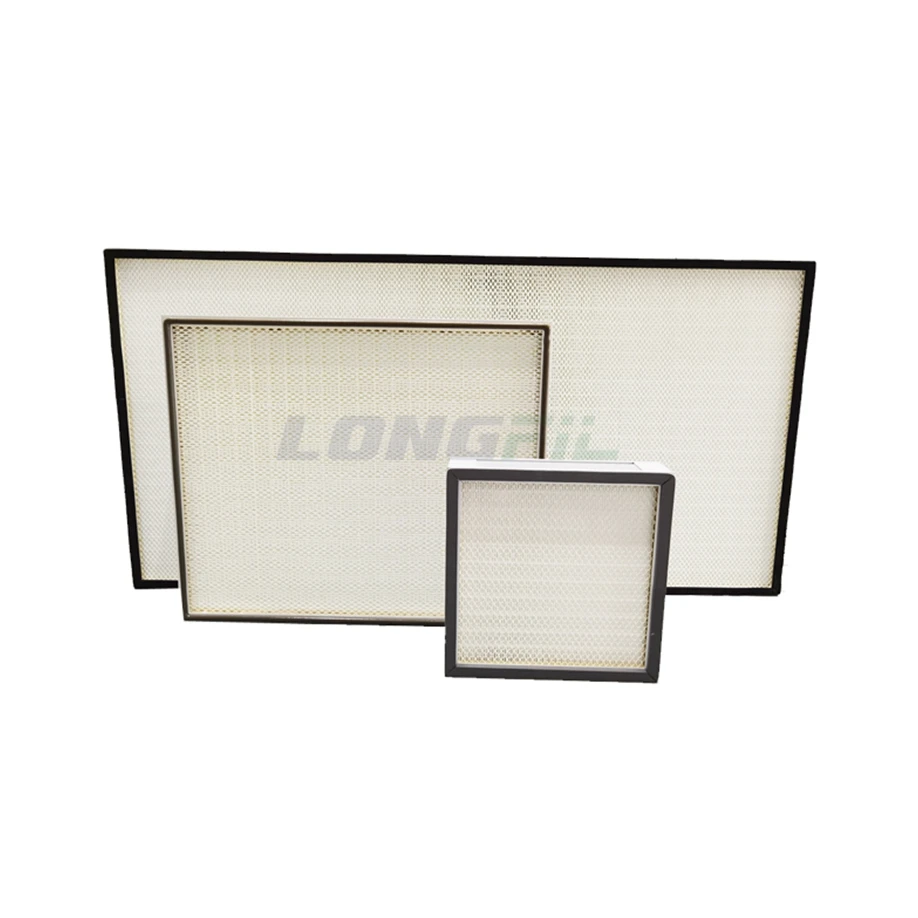 High Dust Holding Capacity Micro-glass Air Cleaning Equipment Parts Used In Hospitals