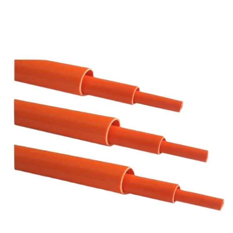 PVC/HDPE Waterproof Plastic Electrical Conduit pipes sheathing pipe