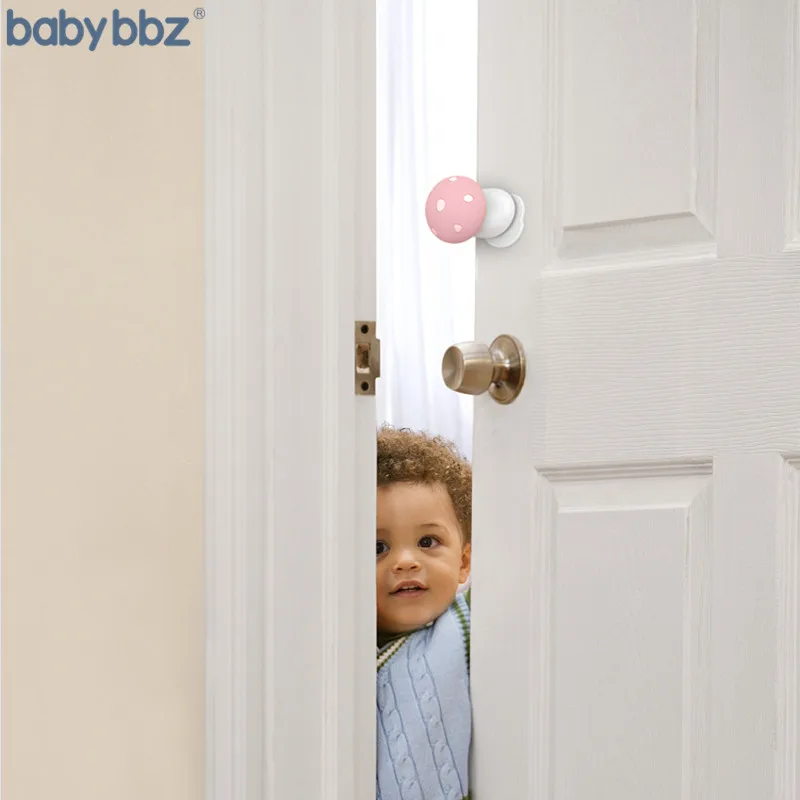 Babybbz Mushroom Cute Door Stopper Baby Proof Finger Pinch Guard Silicone Rubber Door Pinch Guards