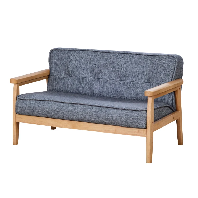 Высококачественный современный деревянный детский стул из ПВХ с двумя сидениями