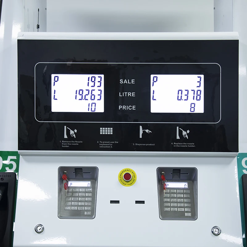 Высококачественный двухсопловый топливный дозатор Ecotec погружной насос для АЗС