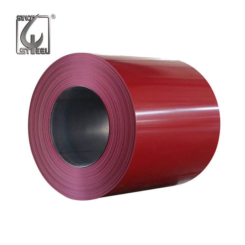 DX51D G550 PPGI PPGL color coated Iron steel sheet prepainted galvanized steel Coil