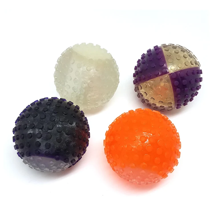 playing led chewing manufacture quality interactive rugged  dog toy ball