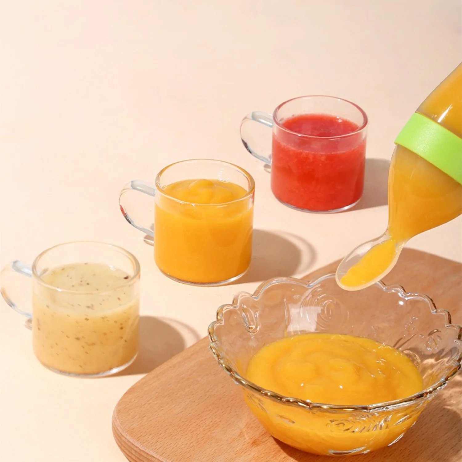 Детская бутылочка для рисовой пасты