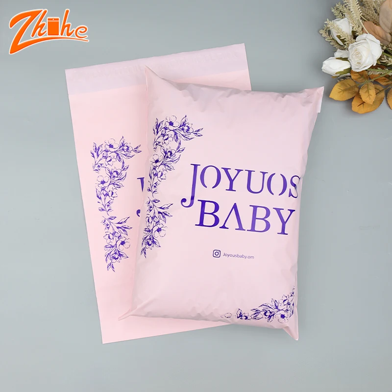 Custom Eco Friendly Recycled Shipping Pink Bubble Mailer Poly Wrap With Logo Design Padded Envelopes Mailing Bags