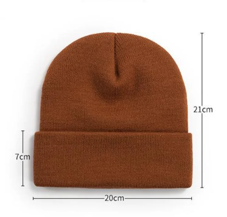 Amzaon Hot Selling Products Premium Customize Merino Wool Knit Lana Crochet Beanie Winter Toque Caps