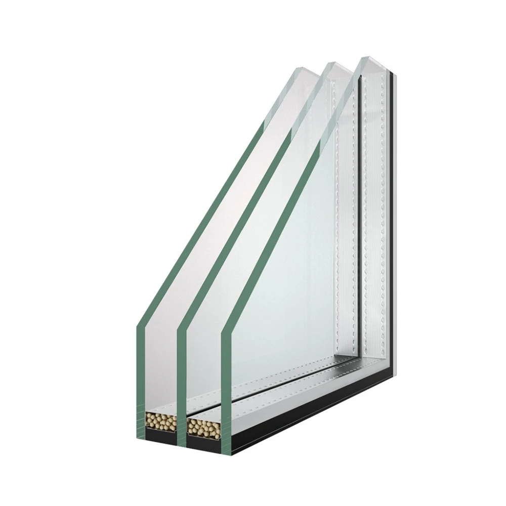 Hot Sale Heat Insulation Double Tempered Insulated Glass Security Hurricane Impact Glass For Windows Doors Curtain Wall