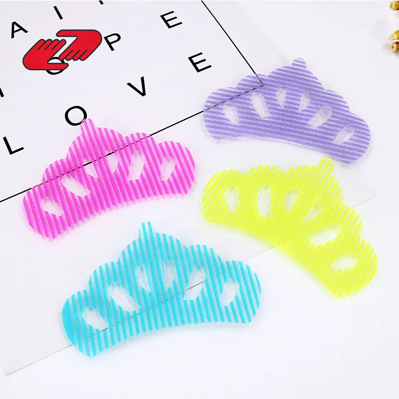 Hot selling DIY Plastic Magic Paste Posts Fringe Hair Bangs Stickers Korean hairpin For Girl