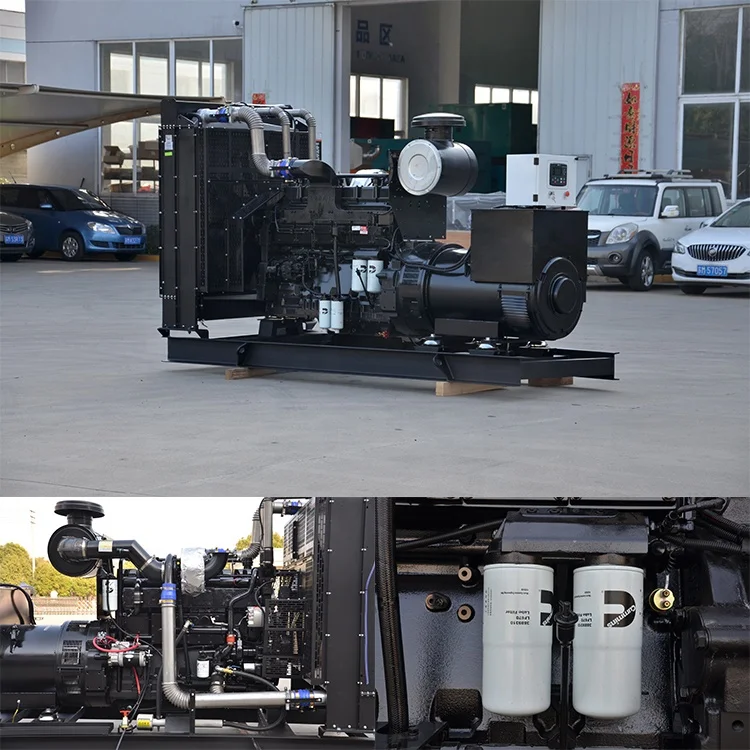 Jianghao 350kVA 280KW 480V Three Phase Silent Diesel Generator with 1800RPM Cummins Engine