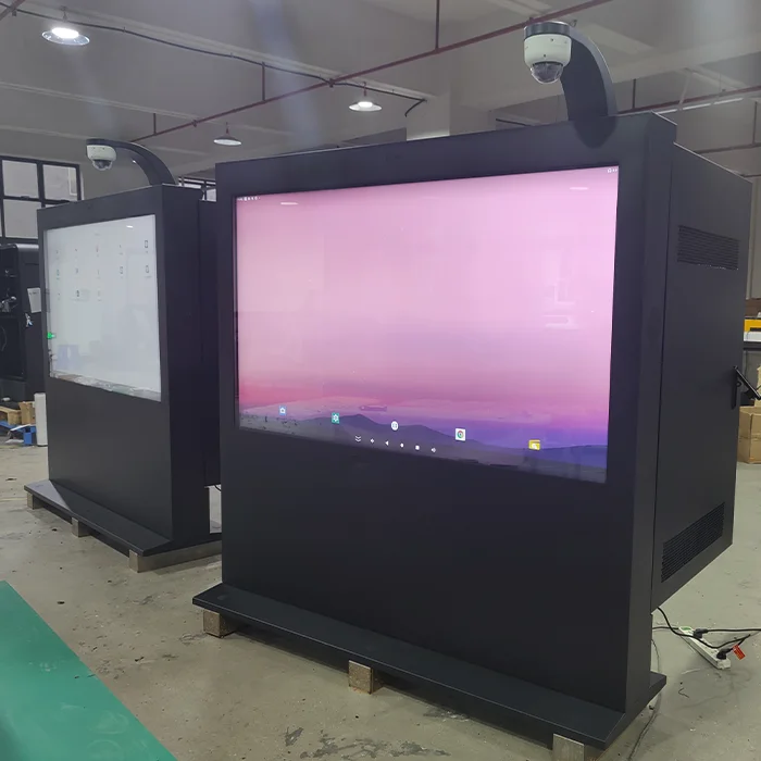 Android Win Os 4K Waterproof Lcd Vertical Advisement Player Machine Display Digital Signage Kiosk Monitor