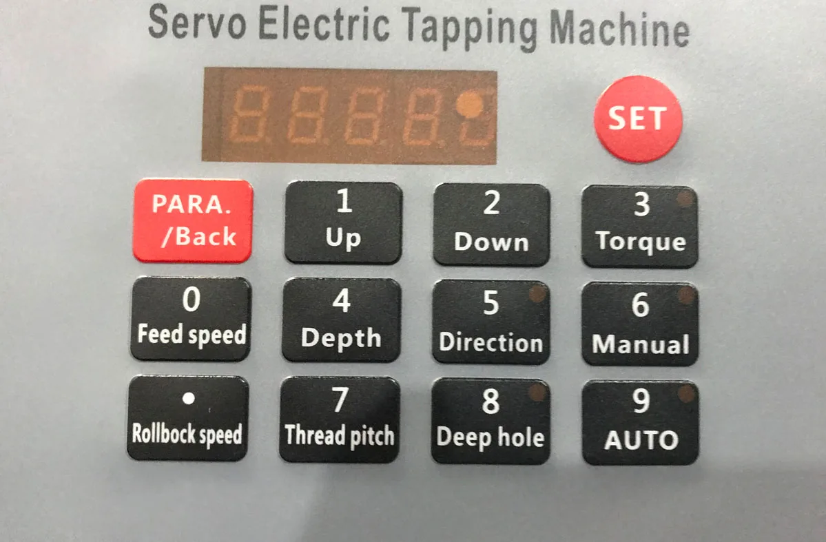 Electric tapping machine full-automatic servo tapping machine desktop small handheld universal rocker arm CNC universal