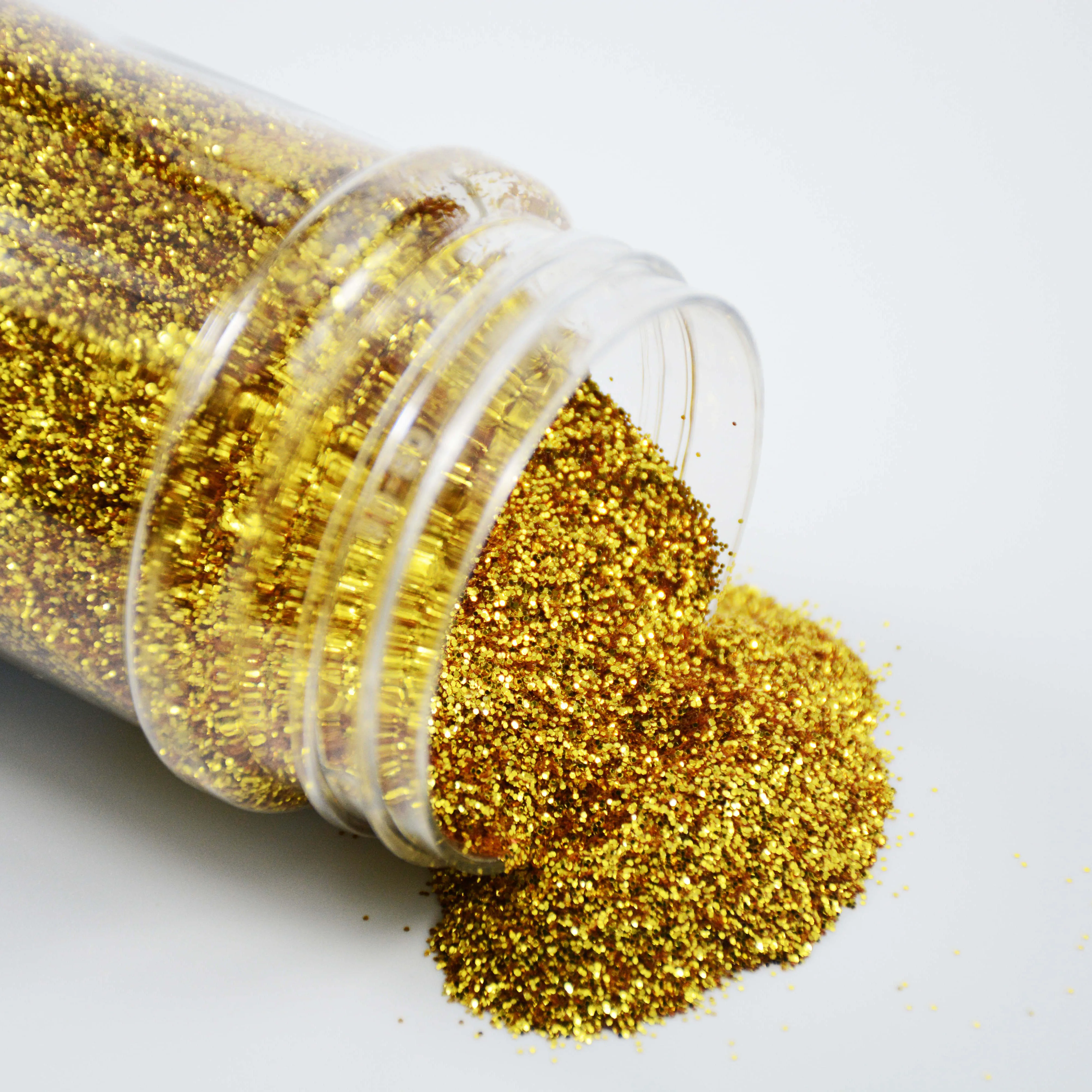 
A2106 Colorful Solvent Resistance Glitter Metallic Nail Glitter Flakes 