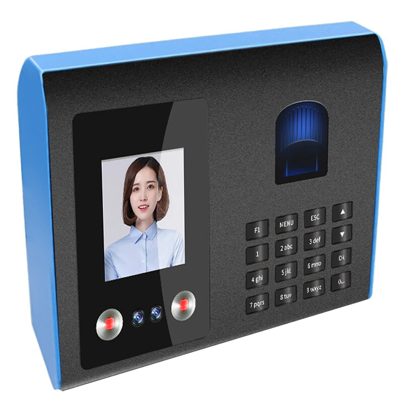 Facial Recognition Time Attendance System FA01 with Data Sheet Download Feature