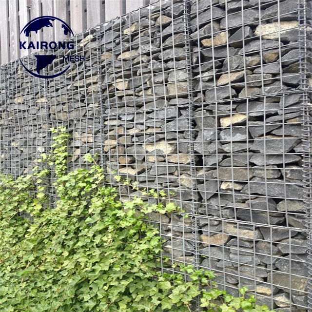 High Quality 4mm Thick 50x50mm Hole Welded Gabion Box Mesh