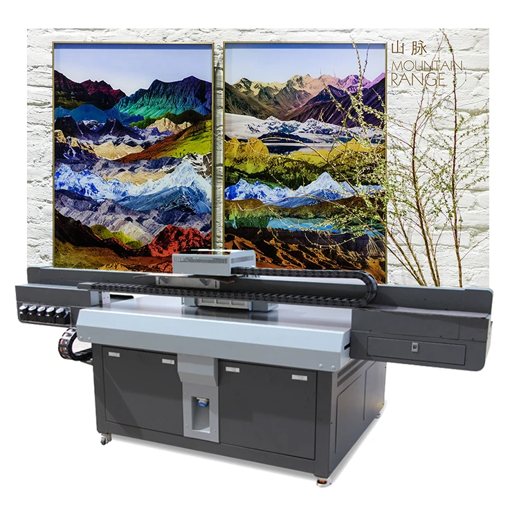 Цифровой планшетный Светодиодный УФ металлический принтер MDF листовой принтер с печатной головкой Ricoh