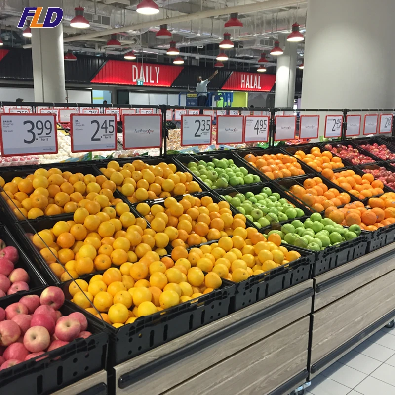 Ventilated Nestable Plastic Crate Storage Stackable Nestable Produce Crate