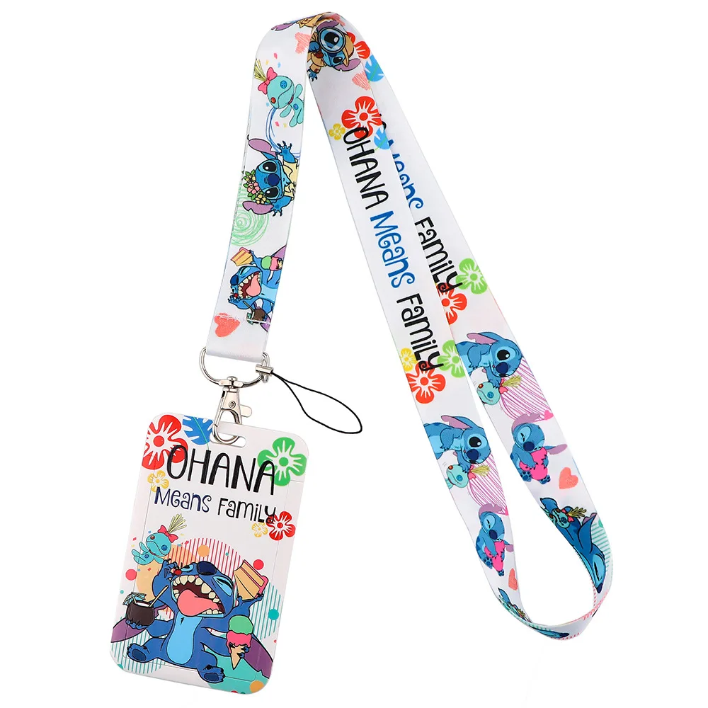 Cartoon Planet Baby strap key lanyard ID card gym phone strap USB badge holder string Cute keychain new