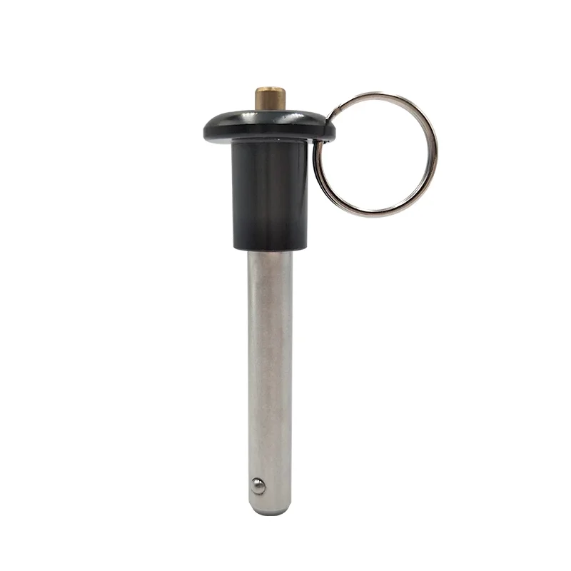 Stainless Steel Push Button Head Ball Lock Handle Pull Positioning Spring Dowel Quick Release Pin Latch