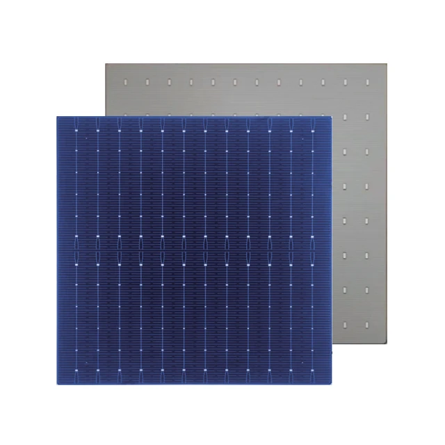 TOPCON Monocrystalline Bifacial PERC Solar Cell 12BB,Average efficiency