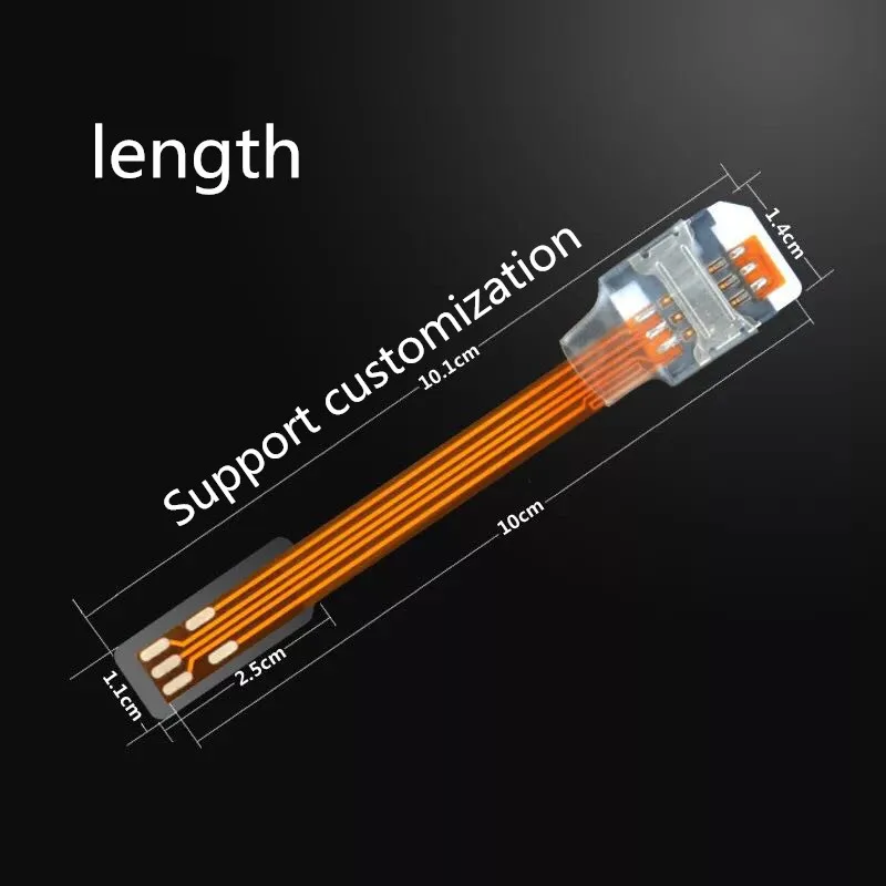 Manufacturers supply  FPC extension cable sim card adapter