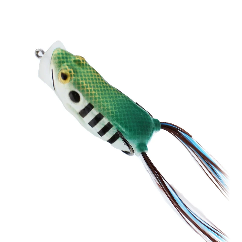 7 cm 18 g Lure black fish hit the water simulation frog 3D frog eye is very extremely strong sequined thunder frog