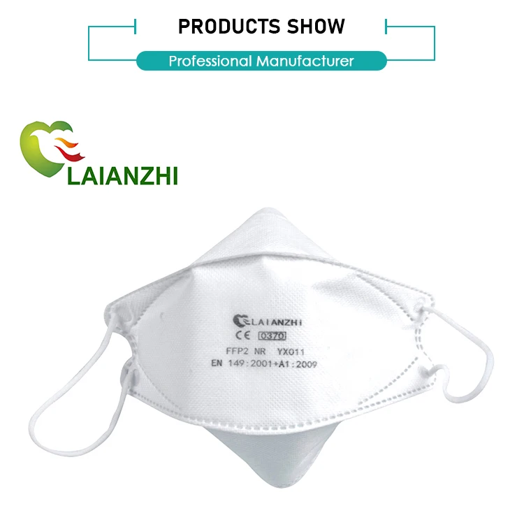  White List High Quality Low Price Fish Shaped FFP2 YX011 4 Layers Particulate Respirators with CE