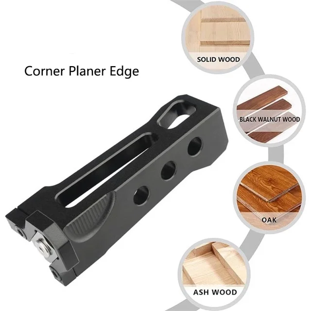 Arc Trimming Woodworking Blade Edge Corner Planer Edge Banding Manual Planer Wood Chamfering Fillet Scraper Board Deburring Tool