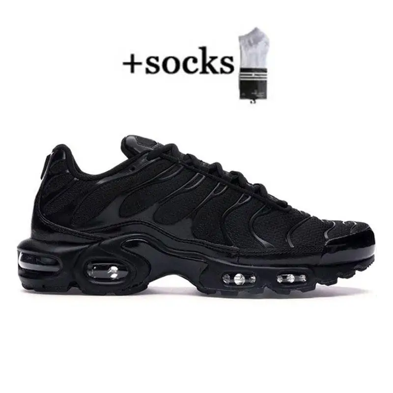 
TN PLUS SIZE US 13 Running Shoes Run Mens Womens MOC Laceless All Black Pink Purple White Red Blue Green Trainers Men Sneaker 