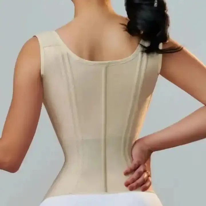 New Design Fitness Abdomen Slimming Body Shaper for women Double Compression Waist Trainer Corset girdles fajas colombianas