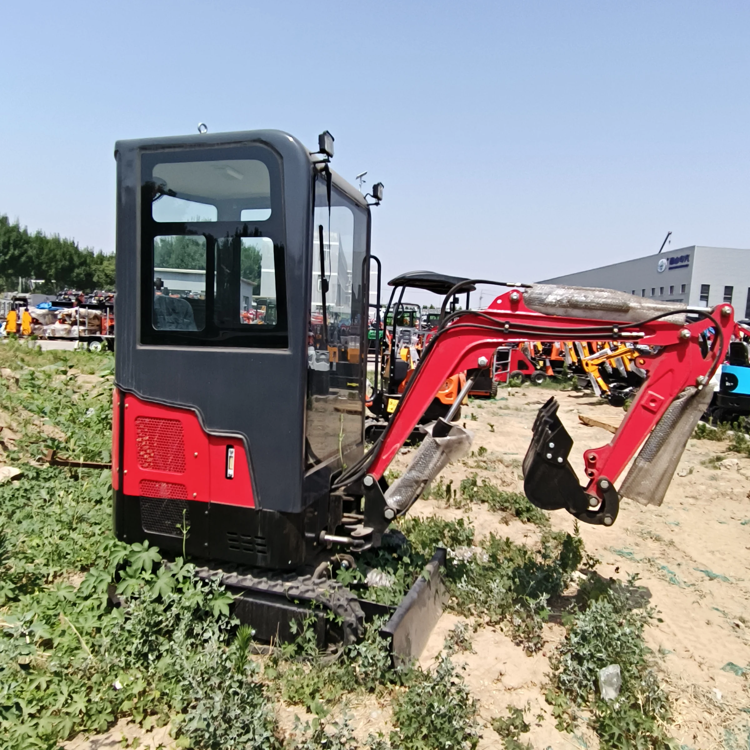 FREE SHIPPING Earth-moving Machinery Mini Craw 1T 1.5T 2T 3T 4T 5T 6T Mini Crawler Excavator  Small Digger Micro Bagger