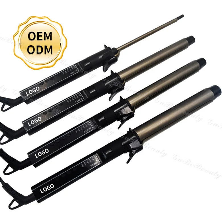 Gubebeauty electric hair curler professional curling iron wand salon DIY hairstyle curling iron hair for homeuse with FCC&CE