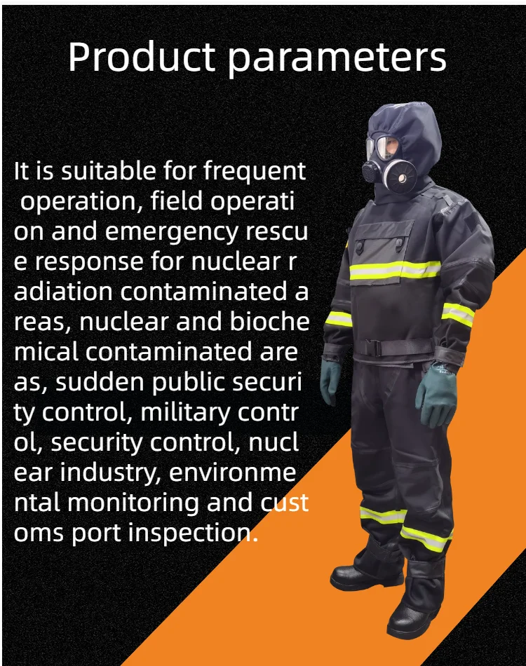 Comfortable Disposable Coverall Workwear Waterproof Anti-Cut Chemical Resistant Safety Work Clothing Suit Made HPPE Nuclear