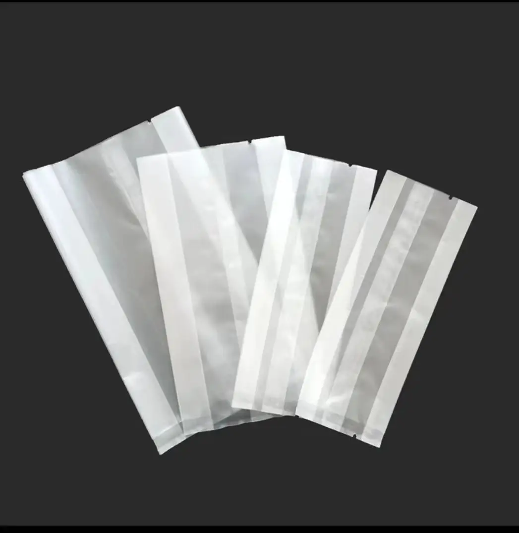 Custom Printed Own Logo Plastic Laminated PET PE Packaging Biscuit Sachet Heat Middle Seal Plastic Bag