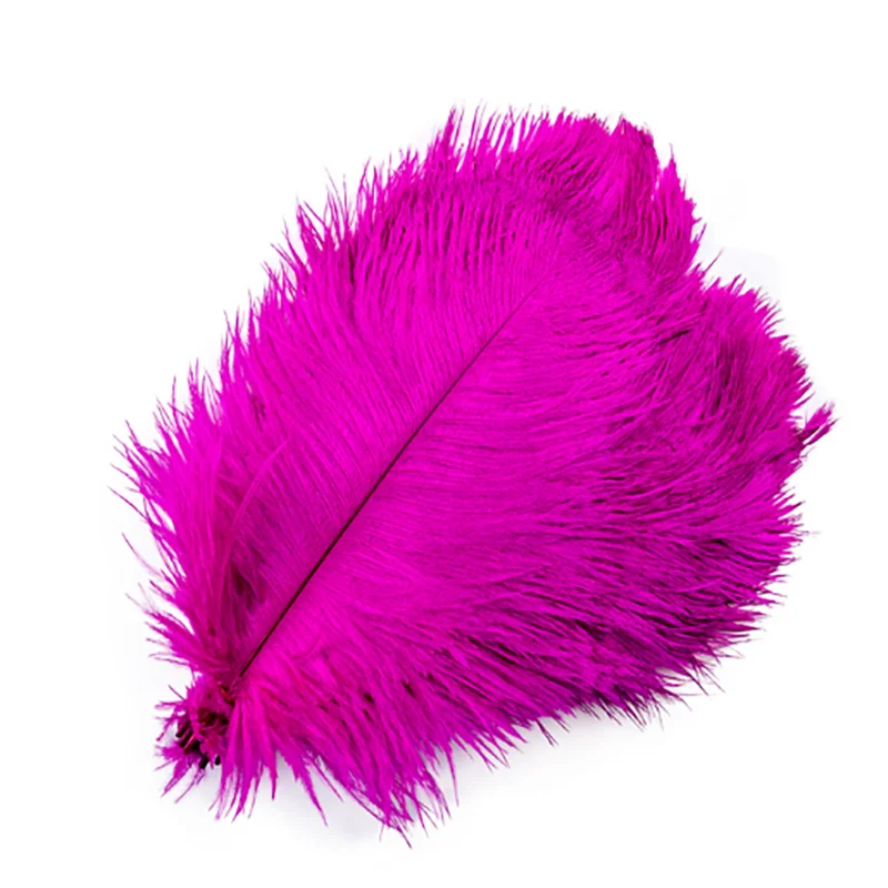 Wholesale 20-25 cm Ostrich Feathers Hot-selling Gorgeous Natural Ostrich Feather For Diy Clothes Decorations