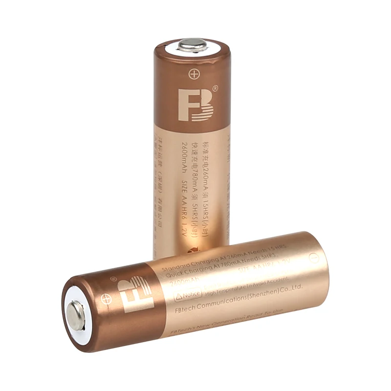 Customize aa batteries ni-mh 1.2v AA 2600mah Mouse Remote control no.5 nimh rechargeable battery