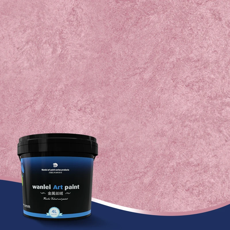 Wanlei good flexibility 3d interior wall coating