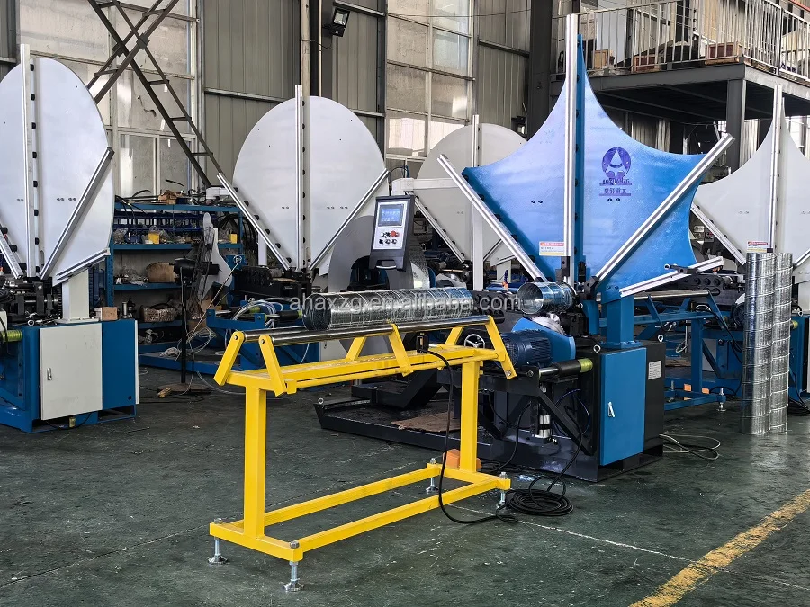 The basic pipe making machine,spiral tubeformer,spiral tube forming machine