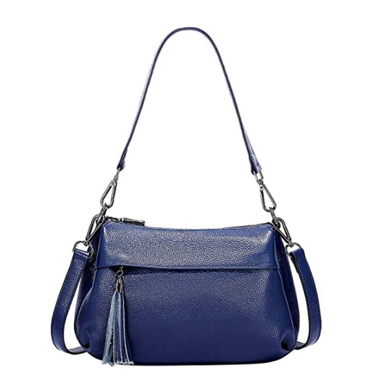 
Новые Элегантные женские маленькие сумки из коровьей кожи, Модные новейшие трендовые женские сумки через плечо 