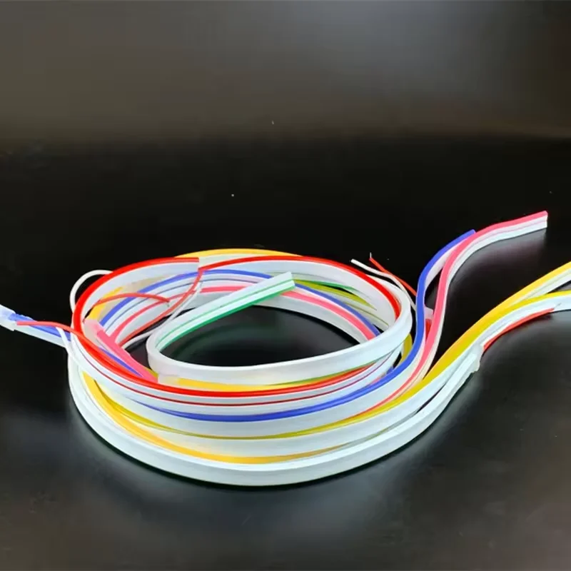eSann DC24V IP67 120LED Waterproof Neon Light Strip Led Neon Flexible Neon Rope Light