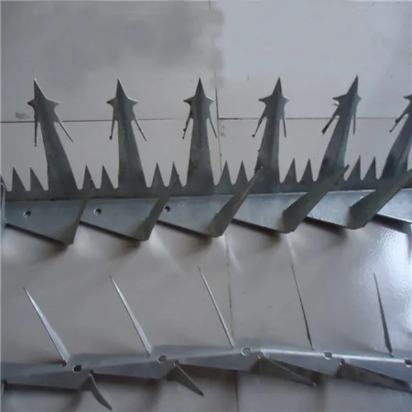 Manufacture Supply Wholesale Custom High Security big wall spike protective fence spike high quality wall spike