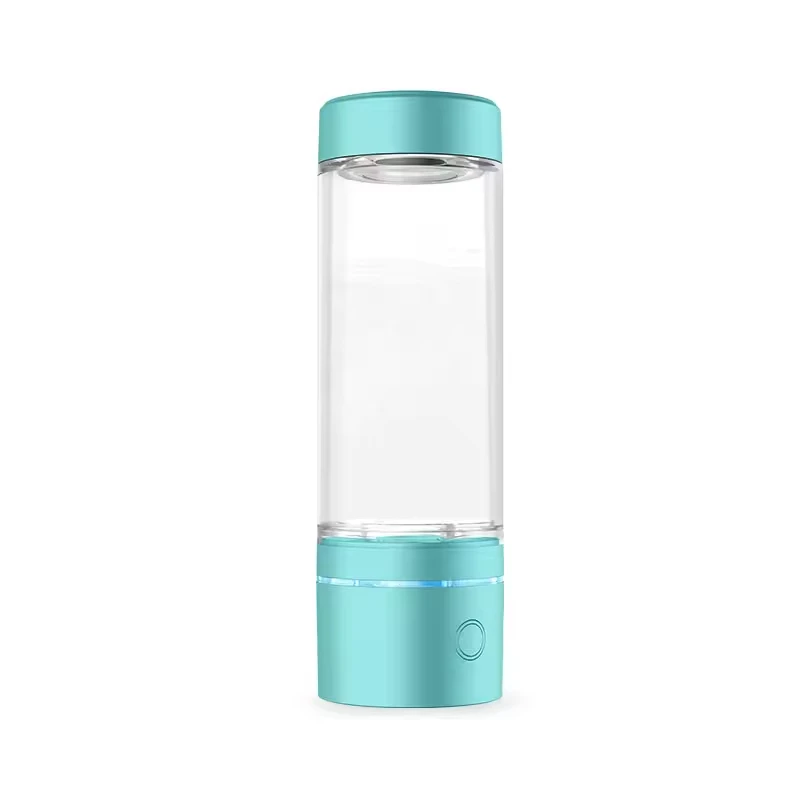 Portable Alkaline Water Bottle USB Rechargeable Glass Alkaline Hydrogen Water Bottle