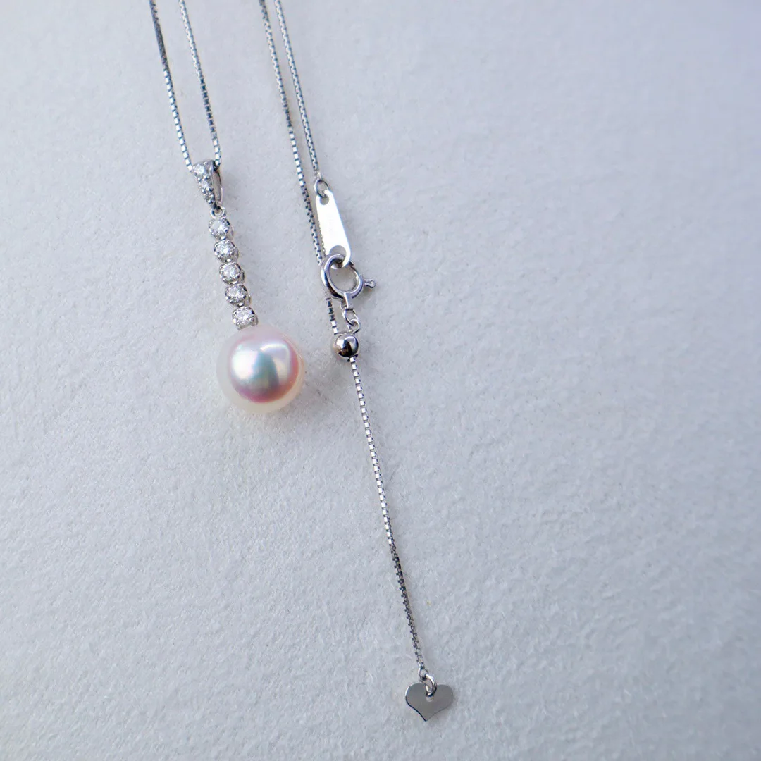 Customized 2024 New Design 18k Gold with Diamond Dainty Mother of Pearl Jewelry Sunshine Necklace