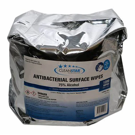 Gym Wipes Cleaning Antiseptic Wet Sanitizing Hand Wash Sanitizer Antibacterial Bulk Disinfecting Wipes