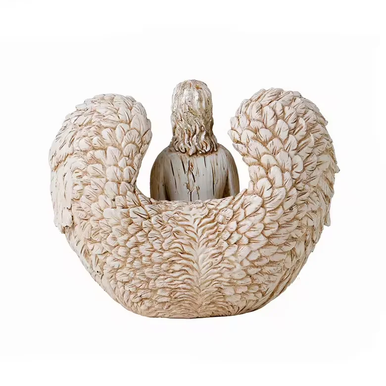 Angel With Wings Statues Resin Angel Sculpture Statue  Custom Angel Statue  Room Office Home Decor
