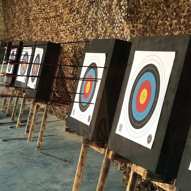 Archery Supplies 80*80cm Bow and Arrow Targets Shooting Accessories Target Paper