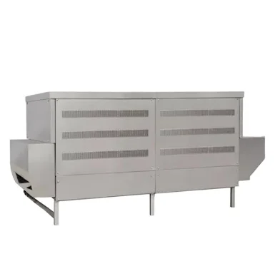 Industrial tunnel continuous conveyor belt type microwave drying machine oven